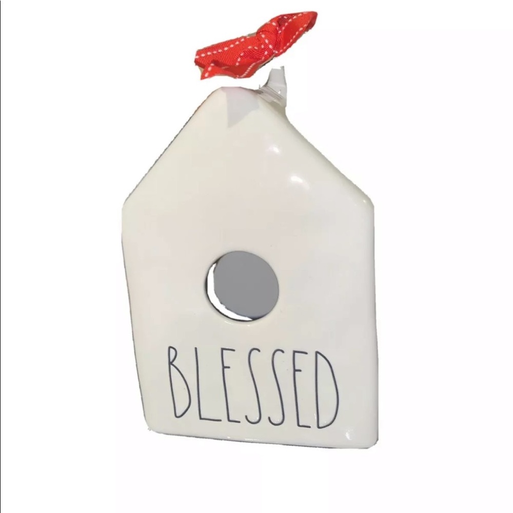 NWT Rae Dunn Ceramic Birdhouse - Picture 2 of 7